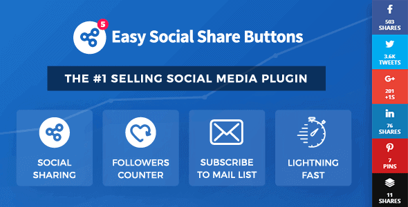 Easy Social Share Buttons for WordPress - WordPress